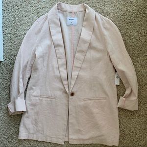 Old Navy pink blazer